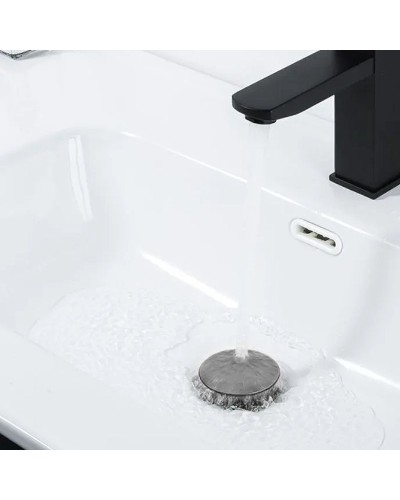 Донный клапан Frap F62-9 click-clack Оружейная сталь