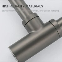 Сифон для раковины Frap F82-9 Оружейная сталь