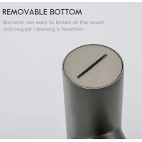 Сифон для раковины Frap F82-9 Оружейная сталь