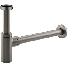 Сифон для раковины Frap F82-9 Оружейная сталь