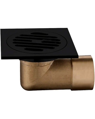 Душевой трап Gappo G81053-6 с Черной матовой решеткой