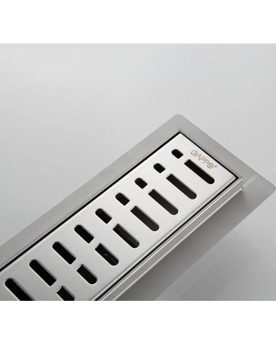 Душевой лоток Gappo G83007-3 с решеткой Сатин