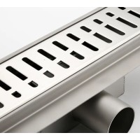 Душевой лоток Gappo G83007-3 с решеткой Сатин