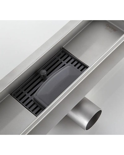 Душевой лоток Gappo G83007-3 с решеткой Сатин