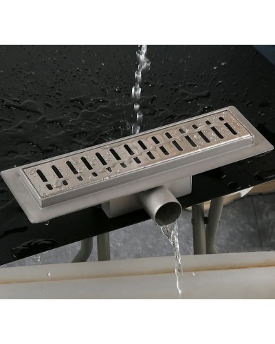 Душевой лоток Gappo G83007-3 с решеткой Сатин