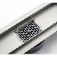 Душевой лоток Gappo G83007-4 с решеткой под плитку