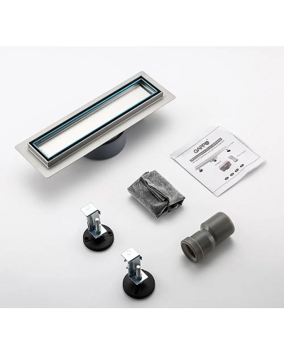 Душевой лоток Gappo G83007-4 с решеткой под плитку