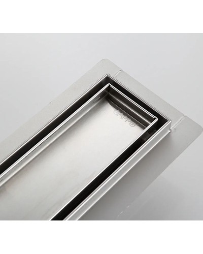 Душевой лоток Gappo G84007-4 с решеткой под плитку