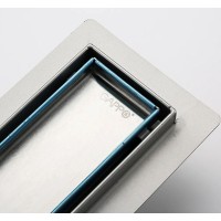 Душевой лоток Gappo G84007-4 с решеткой под плитку