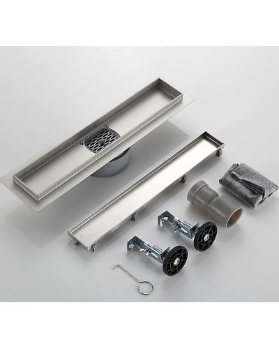 Душевой лоток Gappo G84007-4 с решеткой под плитку