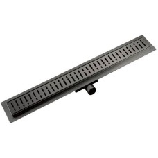 Душевой лоток Gappo G86007-39 с решеткой Оружейная сталь