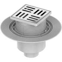 Душевой трап Gappo G81010-51 с решеткой Сатин