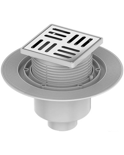 Душевой трап Gappo G81010-51 с решеткой Сатин