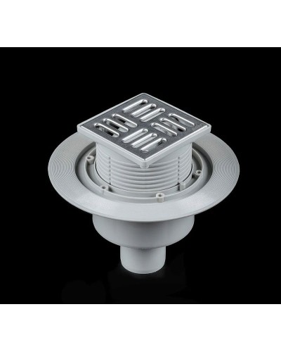 Душевой трап Gappo G81010-51 с решеткой Сатин