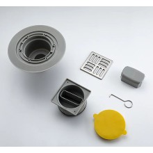 Душевой трап Gappo G81010-51 с решеткой Сатин