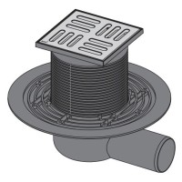 Душевой трап Alcaplast APV101 с решеткой