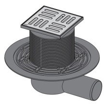 Душевой трап Alcaplast APV101 с решеткой