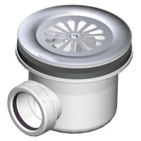 Сифон для поддона Alcaplast A48 Хром