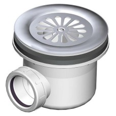 Сифон для поддона Alcaplast A48 Хром