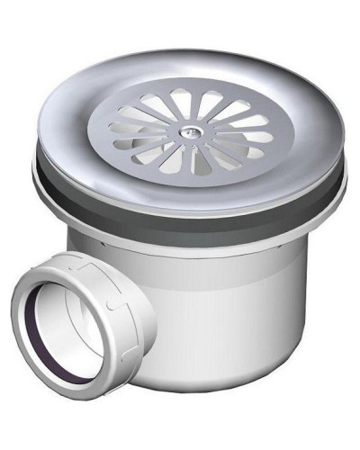 Сифон для поддона Alcaplast A48 Хром