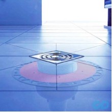 Трап для душа Tece Drainpoint S130 3601300 вертикальный с декоративной решеткой с фланцем