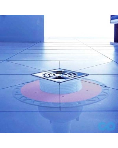 Трап для душа Tece Drainpoint S130 3601300 вертикальный с декоративной решеткой с фланцем