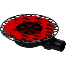 Сифон для душевого трапа Tece Drainpoint S DN50 3601400 низкий горизонтальный без декоративной решетки