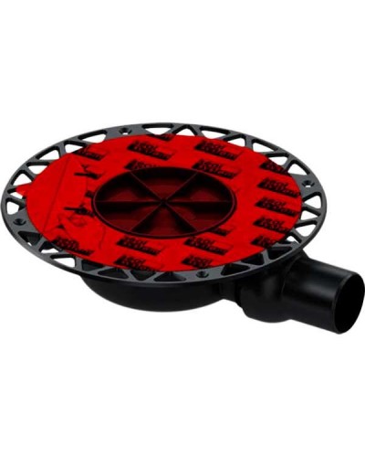 Сифон для душевого трапа Tece Drainpoint S DN50 3601400 низкий горизонтальный без декоративной решетки