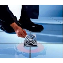 Сифон для душевого трапа Tece Drainpoint S DN50 3601400 низкий горизонтальный без декоративной решетки