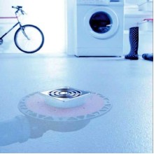 Трап для душа Tece Drainpoint S110 3601100 низкий горизонтальный с декоративной решеткой с фланцем