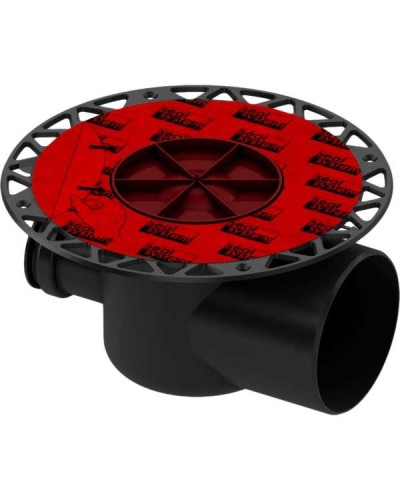 Сифон для душевого трапа Tece Drainpoint S DN100 3607500 горизонтальный без декоративной решетки