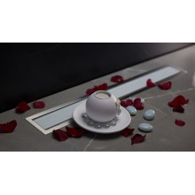 Душевой лоток Pestan Confluo Premium Line 650 13000283 с рамкой