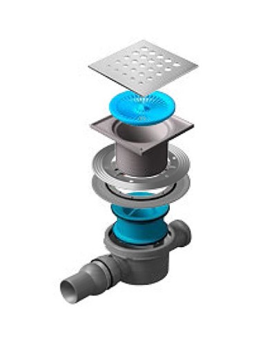 Душевой трап Pestan Confluo Standard 13000077 с решеткой