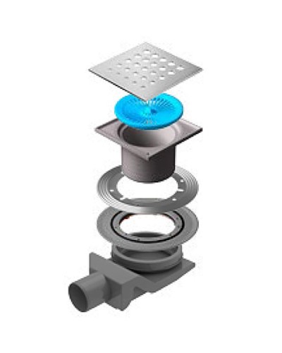 Душевой трап Pestan Confluo Standard 13000012 с решеткой