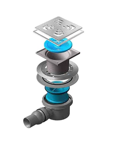 Душевой трап Pestan Confluo Standard 13000073 с решеткой