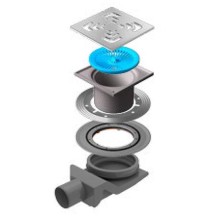 Душевой трап Pestan Confluo Standard 13000008 с решеткой