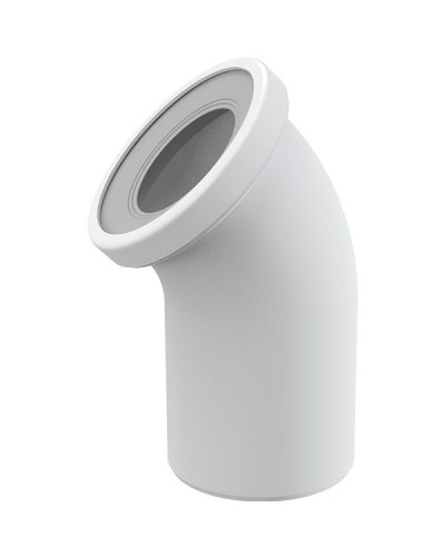 Колено для унитаза Alcaplast A90-45 Белый