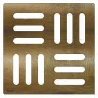 Решетка для лотка Alcaplast MPV001-ANTIC Бронза