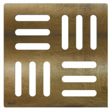 Решетка для лотка Alcaplast MPV001-ANTIC Бронза