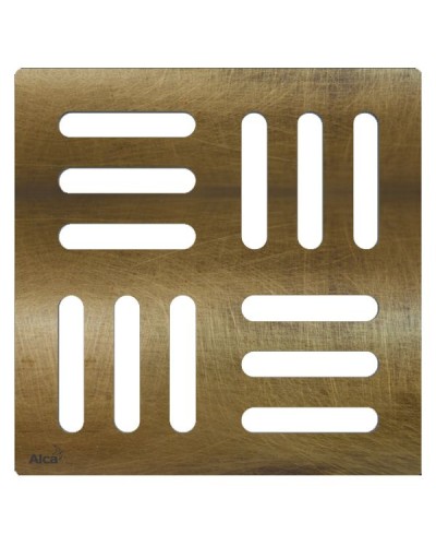 Решетка для лотка Alcaplast MPV001-ANTIC Бронза