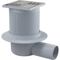 Душевой трап Alcaplast APV31 с решеткой Хром