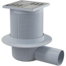 Душевой трап Alcaplast APV31 с решеткой Хром