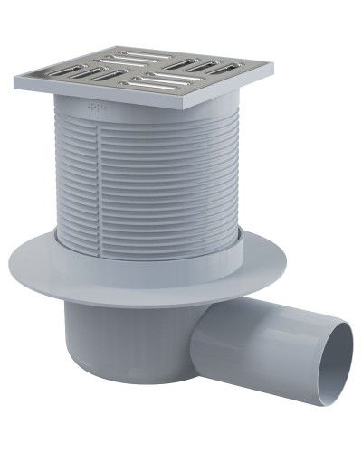 Душевой трап Alcaplast APV31 с решеткой Хром