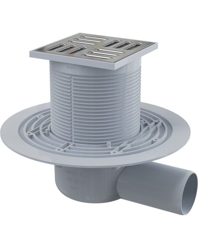 Душевой трап Alcaplast APV1311 с решеткой Хром