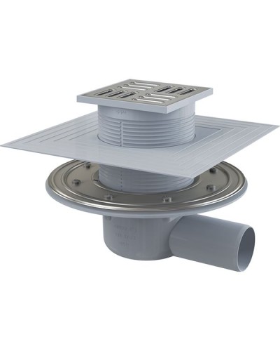 Душевой трап Alcaplast APV1324 с решеткой Хром