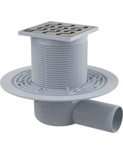 Душевой трап Alcaplast APV102 с решеткой Хром