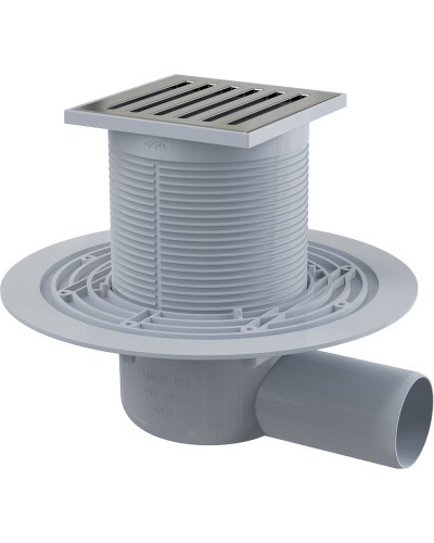 Душевой трап Alcaplast APV103 с решеткой Хром