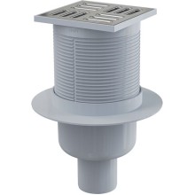 Душевой трап Alcaplast APV32 с решеткой Хром