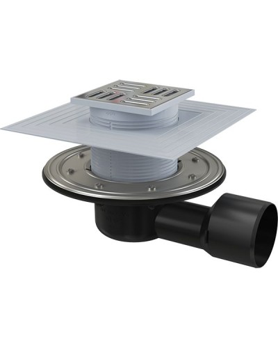 Душевой трап Alcaplast APV3344 с решеткой Хром