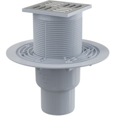 Душевой трап Alcaplast APV2321 с решеткой Хром